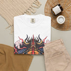 Samurai Oni Helmet T-Shirt — Japanese Warrior Graphic Tee