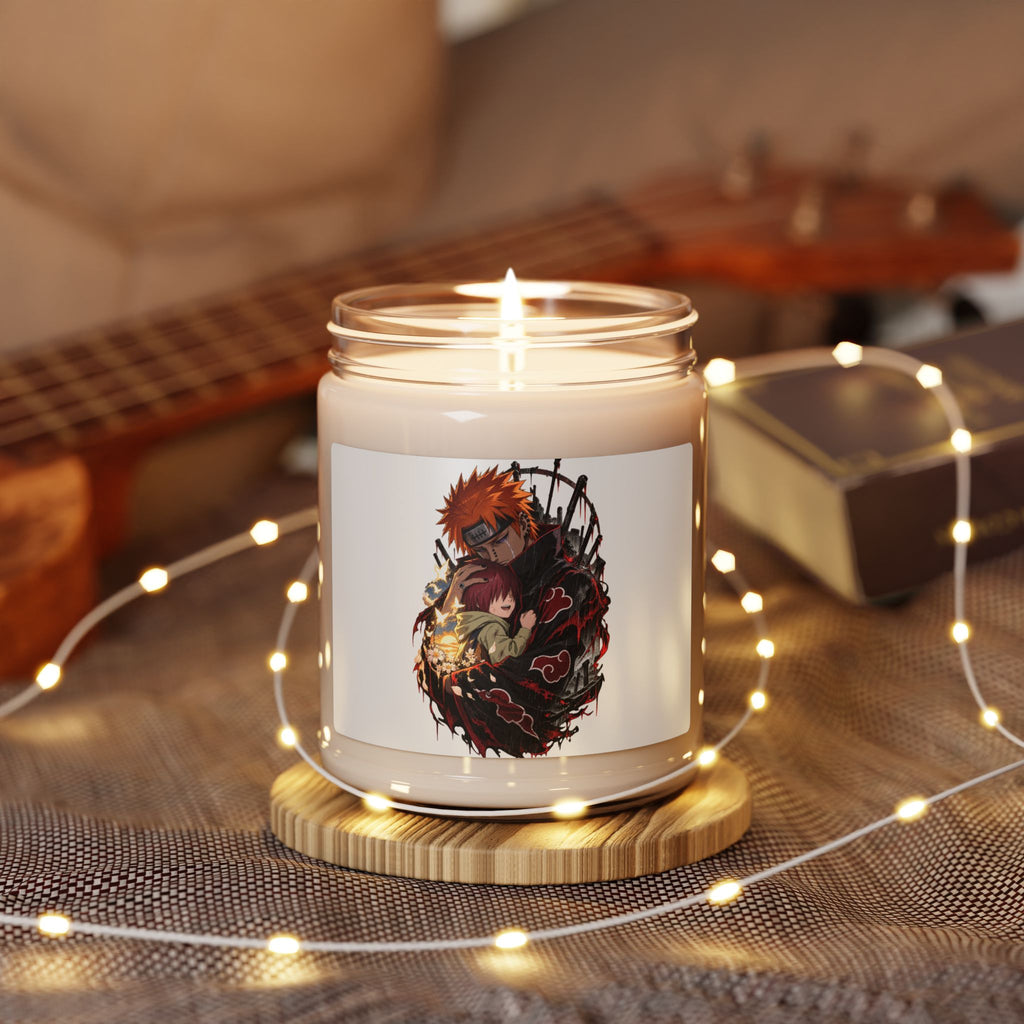 9oz Scented Soy Candle — Embrace Guardian Anime Design