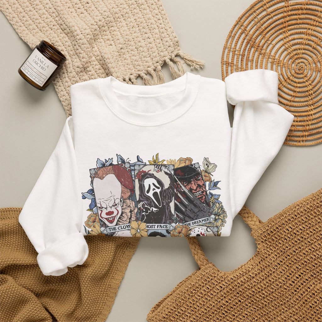 Horror Movie Icons Crewneck Sweatshirt