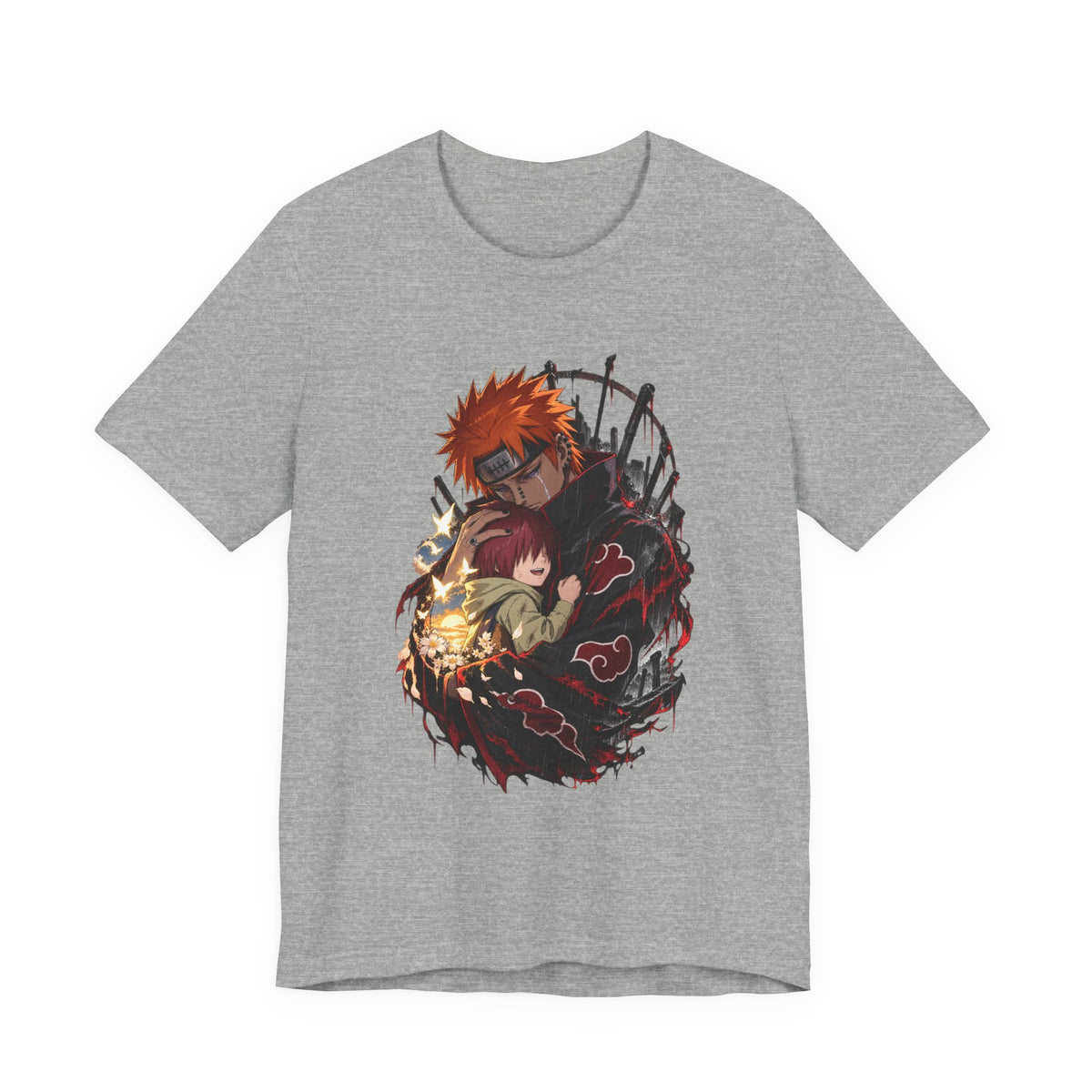Naruto’s Pain Embrace T-Shirt — Akatsuki Tribute