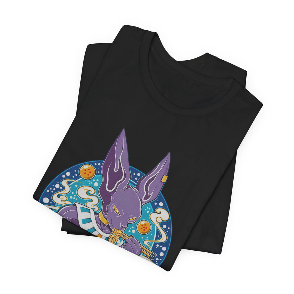 Beerus & Ramen Graphic T-shirt