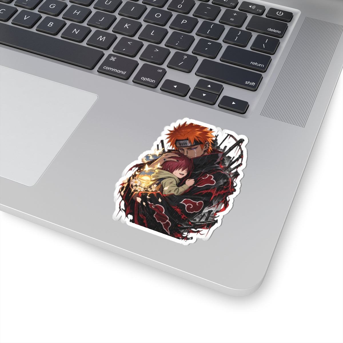 Naruto’s Pain Embrace sticker — Akatsuki Tribute Kiss-Cut Decal