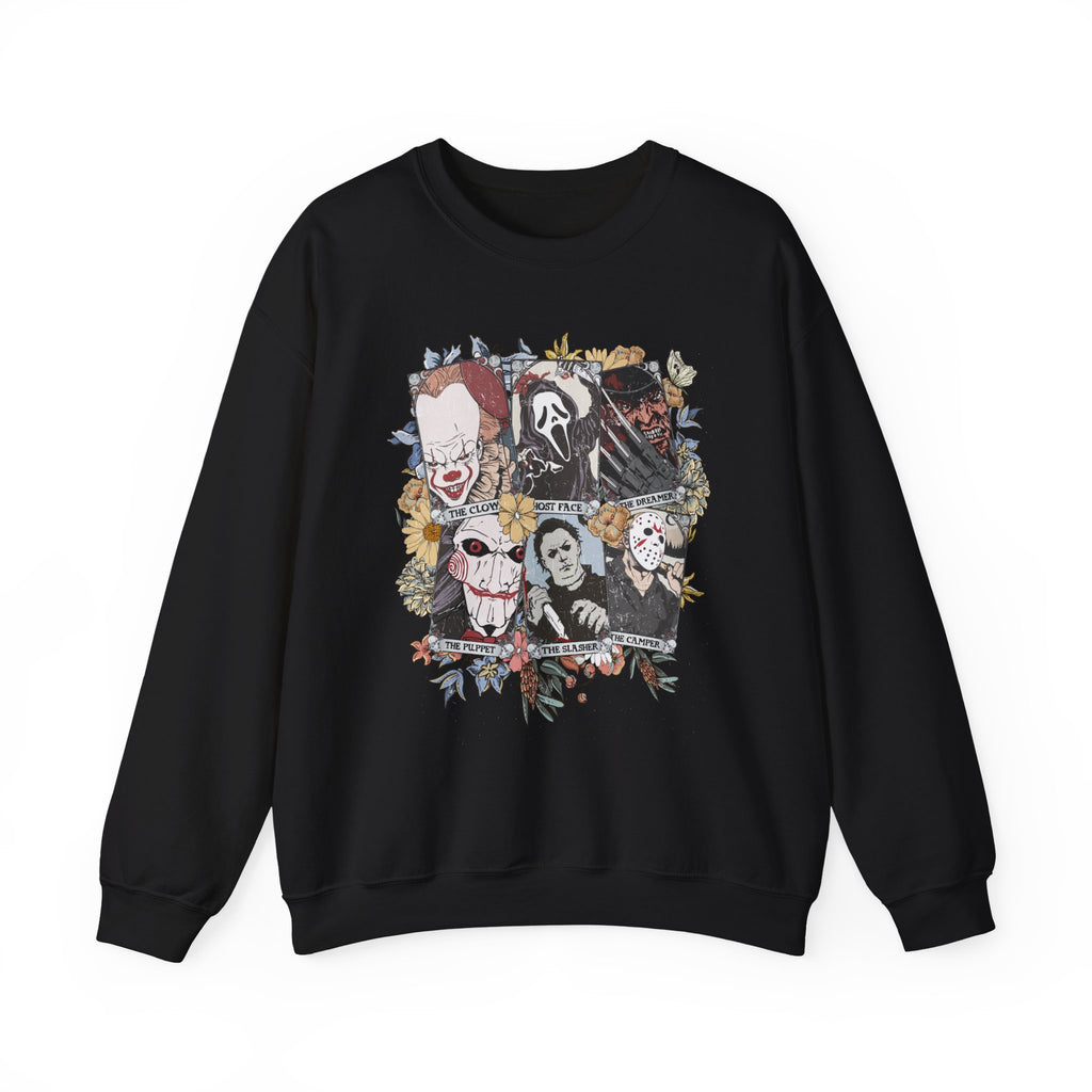 Horror Movie Icons Crewneck Sweatshirt