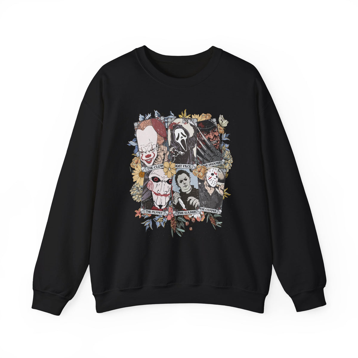 Horror Movie Icons Crewneck Sweatshirt