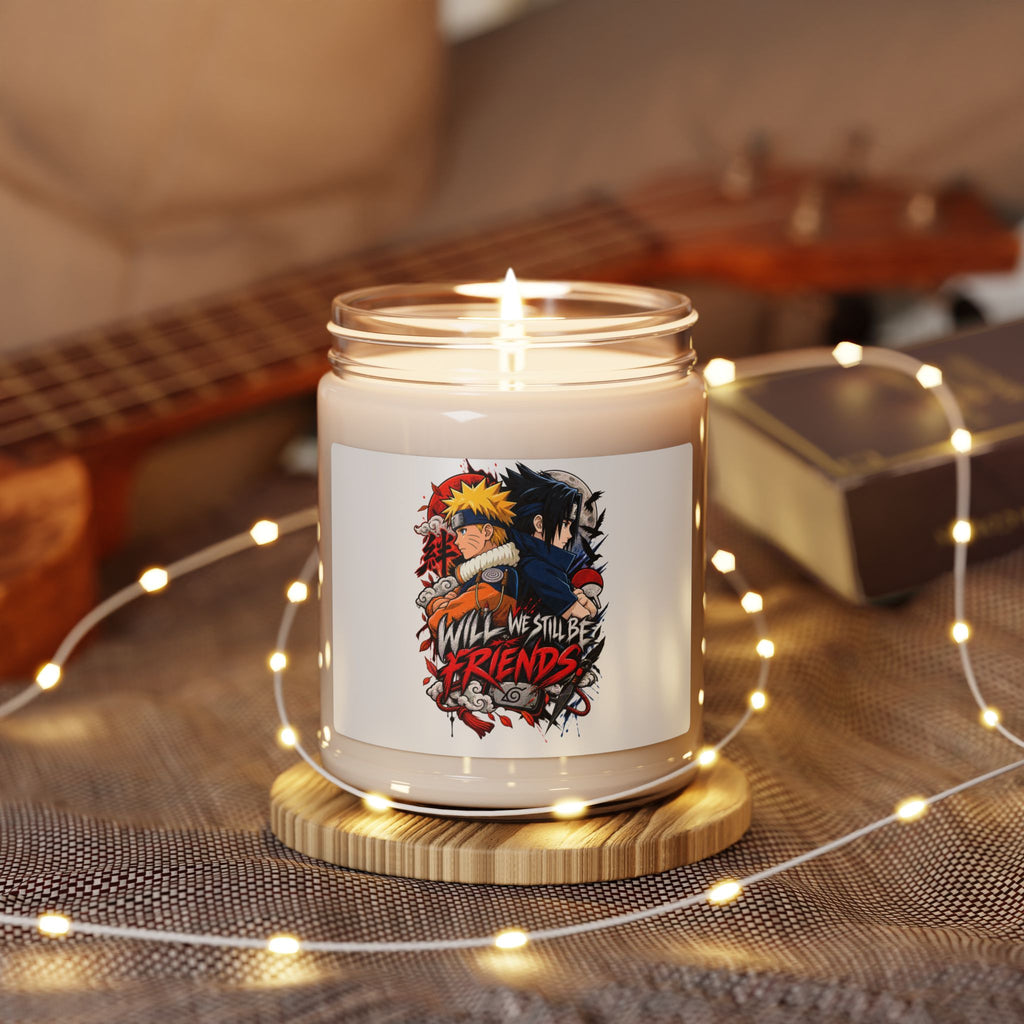Soy Candle — "Will We Still Be Friends?" Anime Character Scented Candle, 9oz