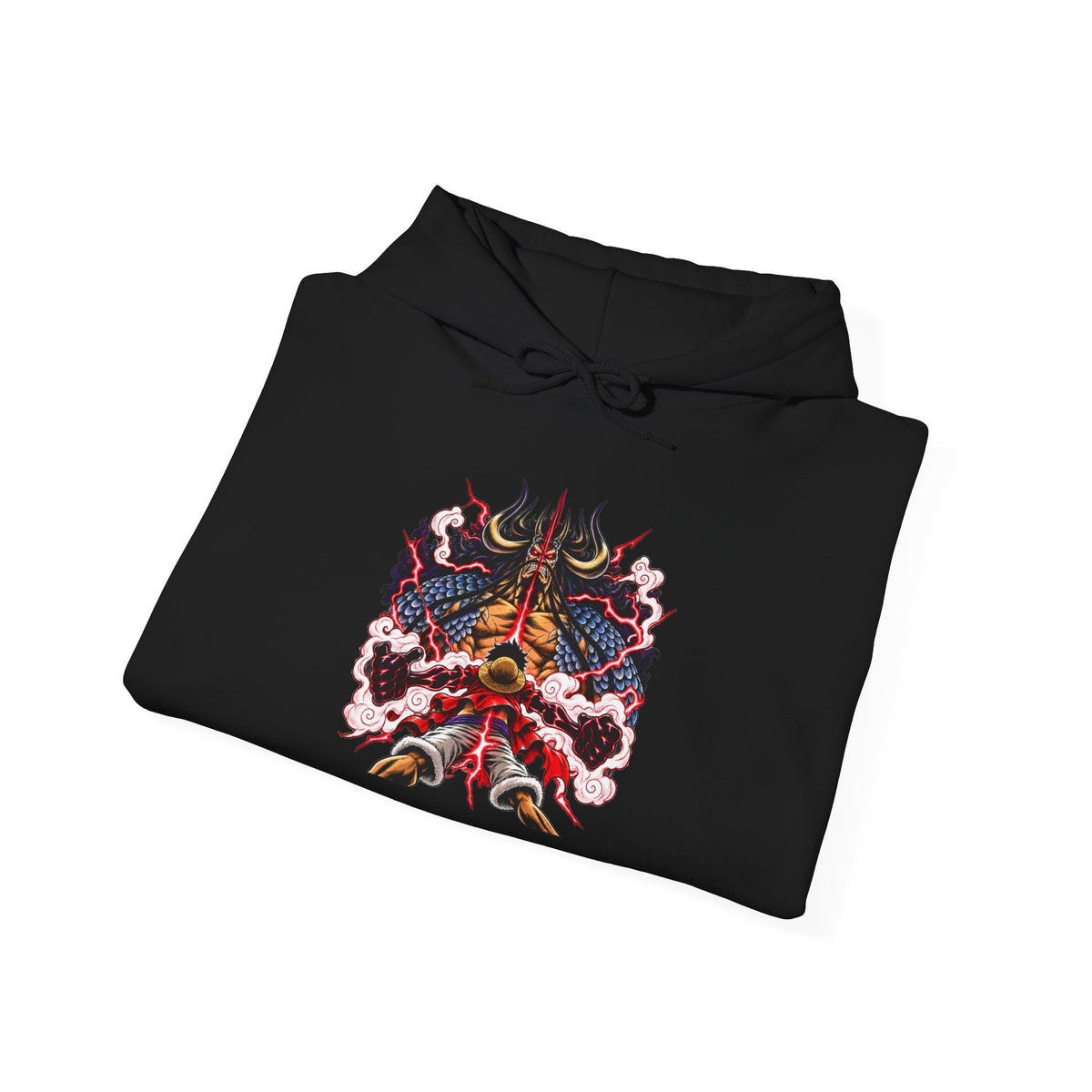 Psychedelic Dragon Mask Hoodie - Vibrant Asian-Inspired Graphic Sweatshirt