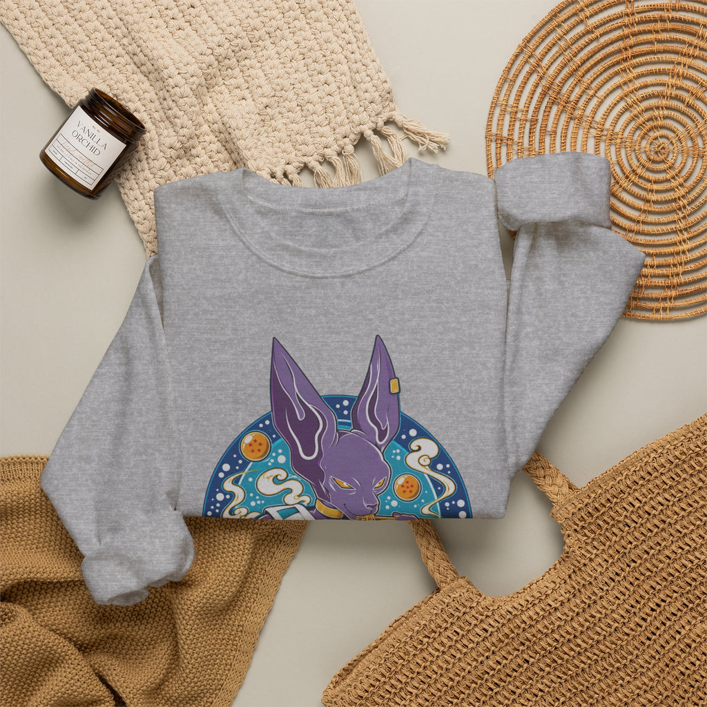 Beerus & Ramen Graphic Sweater