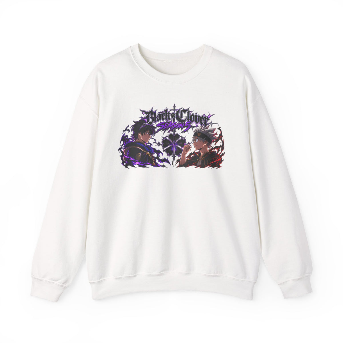 Asta & Yuno -Friendship -Season 5- Long Sleeve Tee Crewneck Sweatshirt