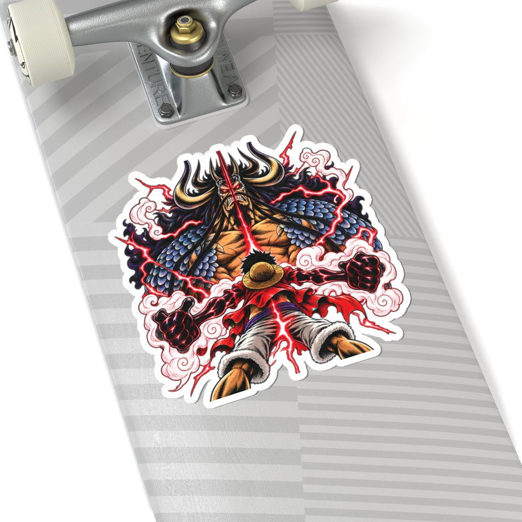 Luff x Kaido | Kiss-Cut sticker