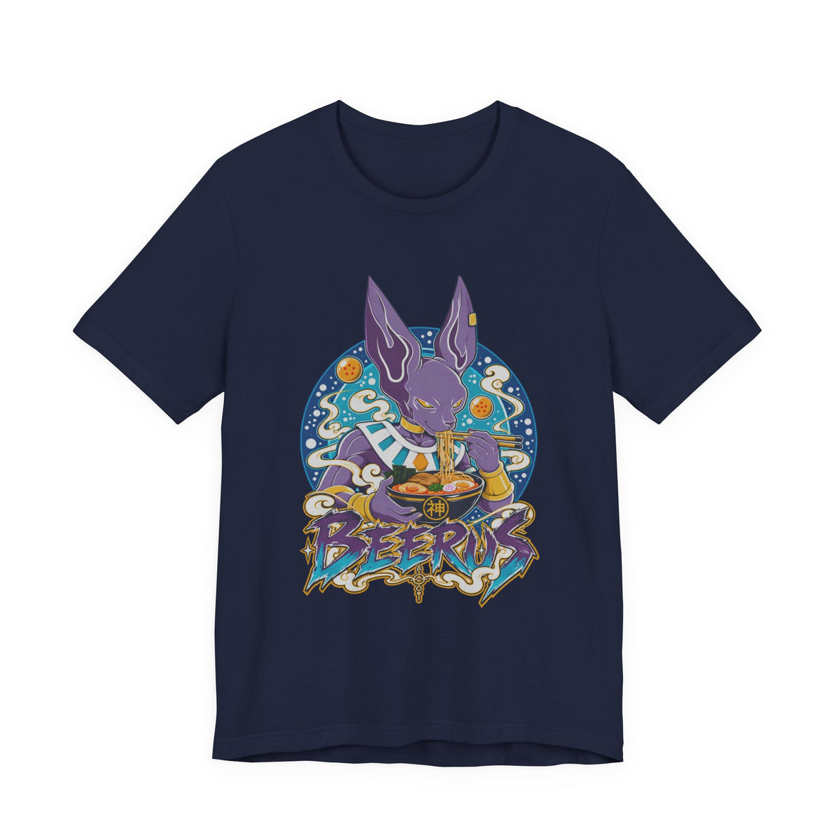 Beerus & Ramen Graphic T-shirt