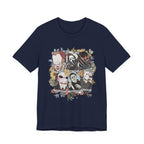 Horror Icons Collage Tee — Vintage Slasher Movie Graphic T-Shirt