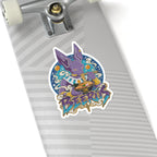 Beerus & Ramen Sticker | Kiss-Cut