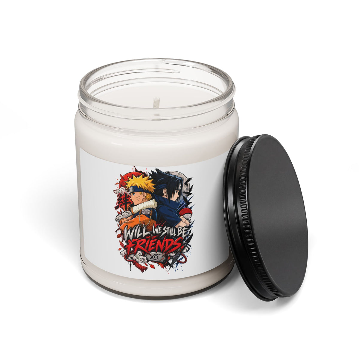 Soy Candle — "Will We Still Be Friends?" Anime Character Scented Candle, 9oz