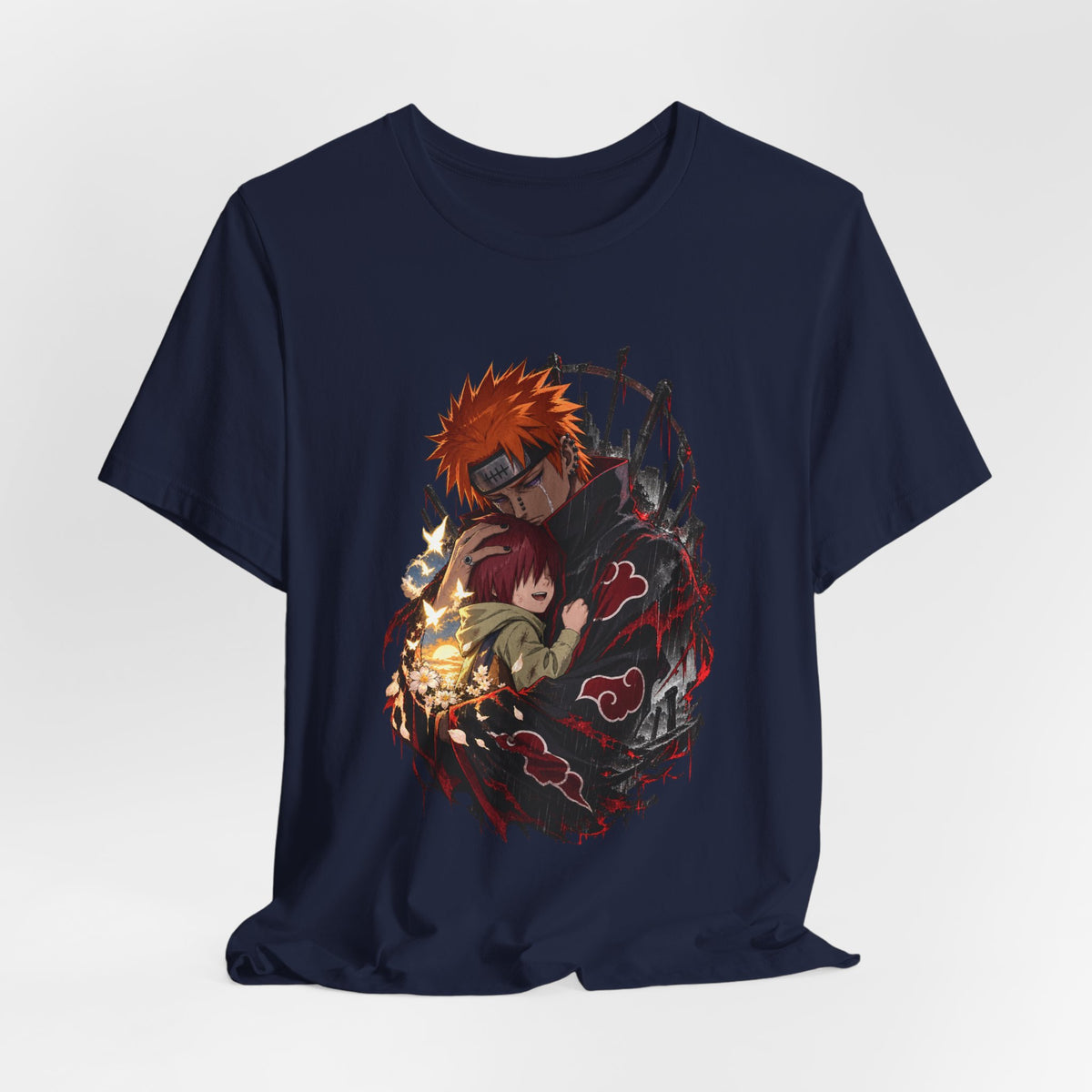 Naruto’s Pain Embrace T-Shirt — Akatsuki Tribute
