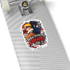 Anime Friendship Sticker — "Will We Still Be Friends" Kiss-Cut Sticker (Naruto-Inspired)