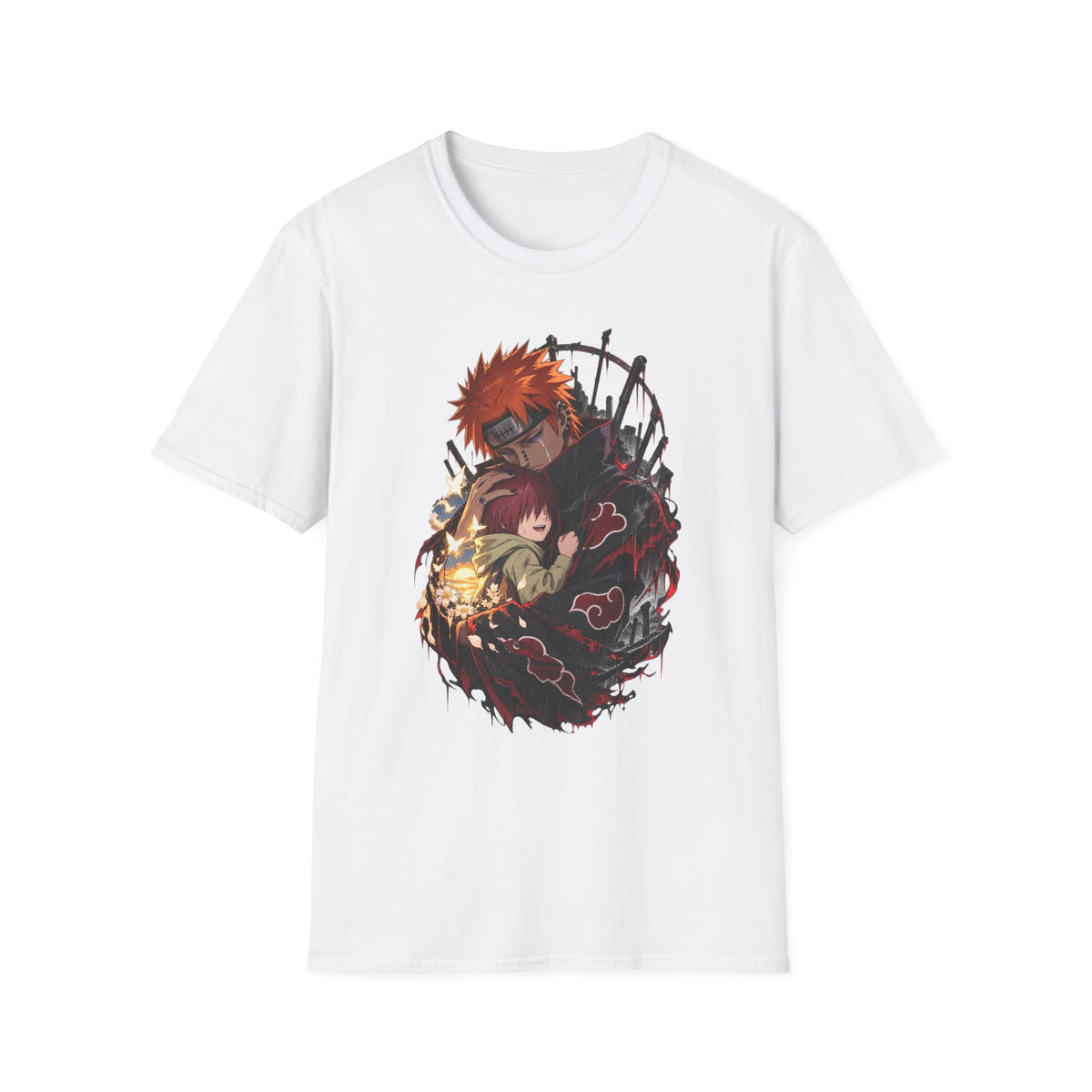 Naruto’s Pain Embrace T-Shirt — Akatsuki Tribute