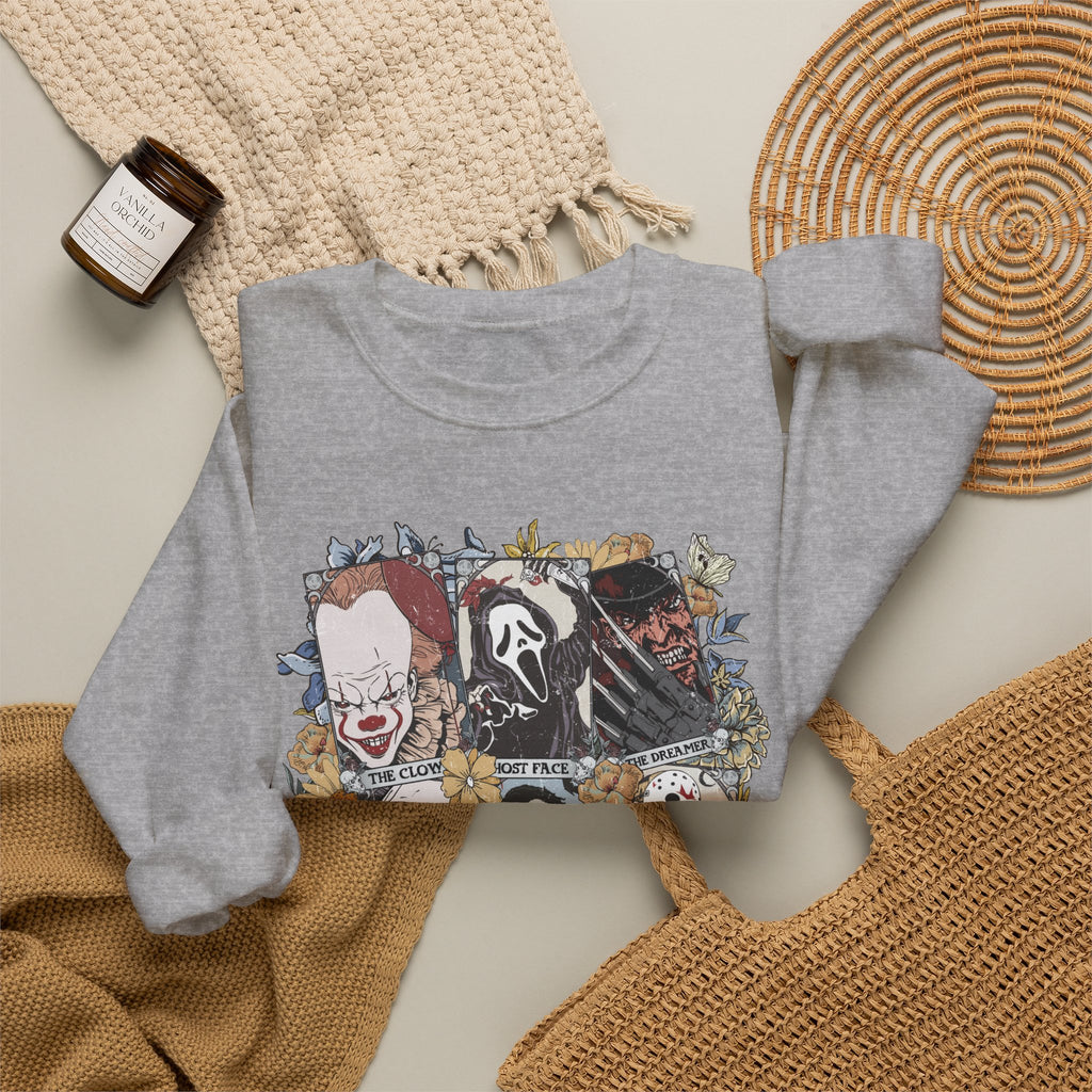 Horror Movie Icons Crewneck Sweatshirt