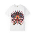 Samurai Oni Helmet T-Shirt — Japanese Warrior Graphic Tee