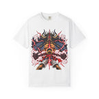 Samurai Oni Helmet T-Shirt — Japanese Warrior Graphic Tee