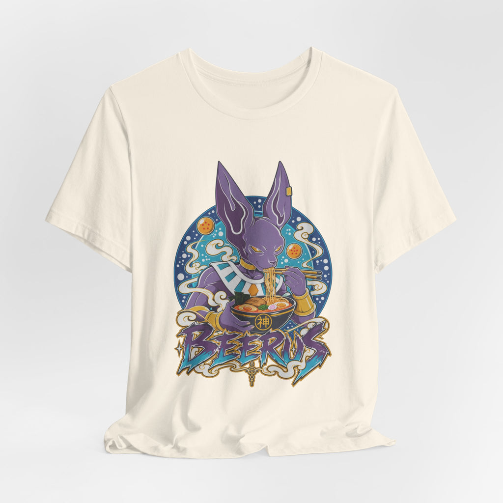 Beerus & Ramen Graphic T-shirt