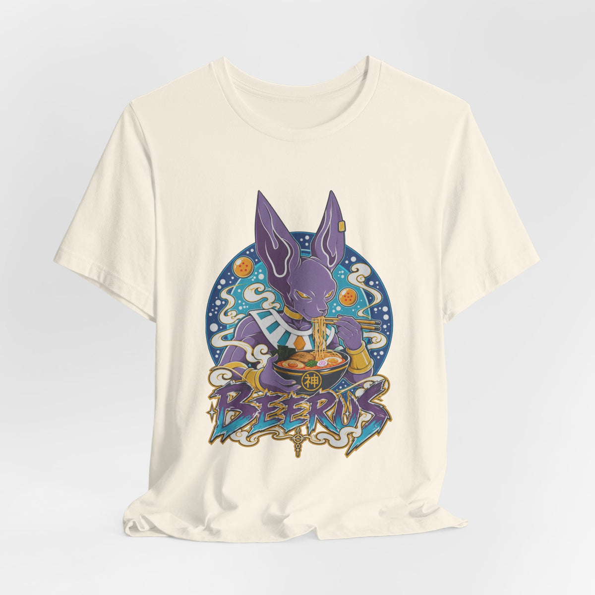 Beerus & Ramen Graphic T-shirt