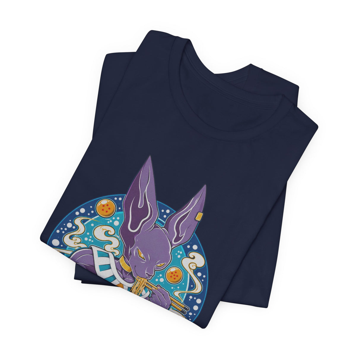 Beerus & Ramen Graphic T-shirt