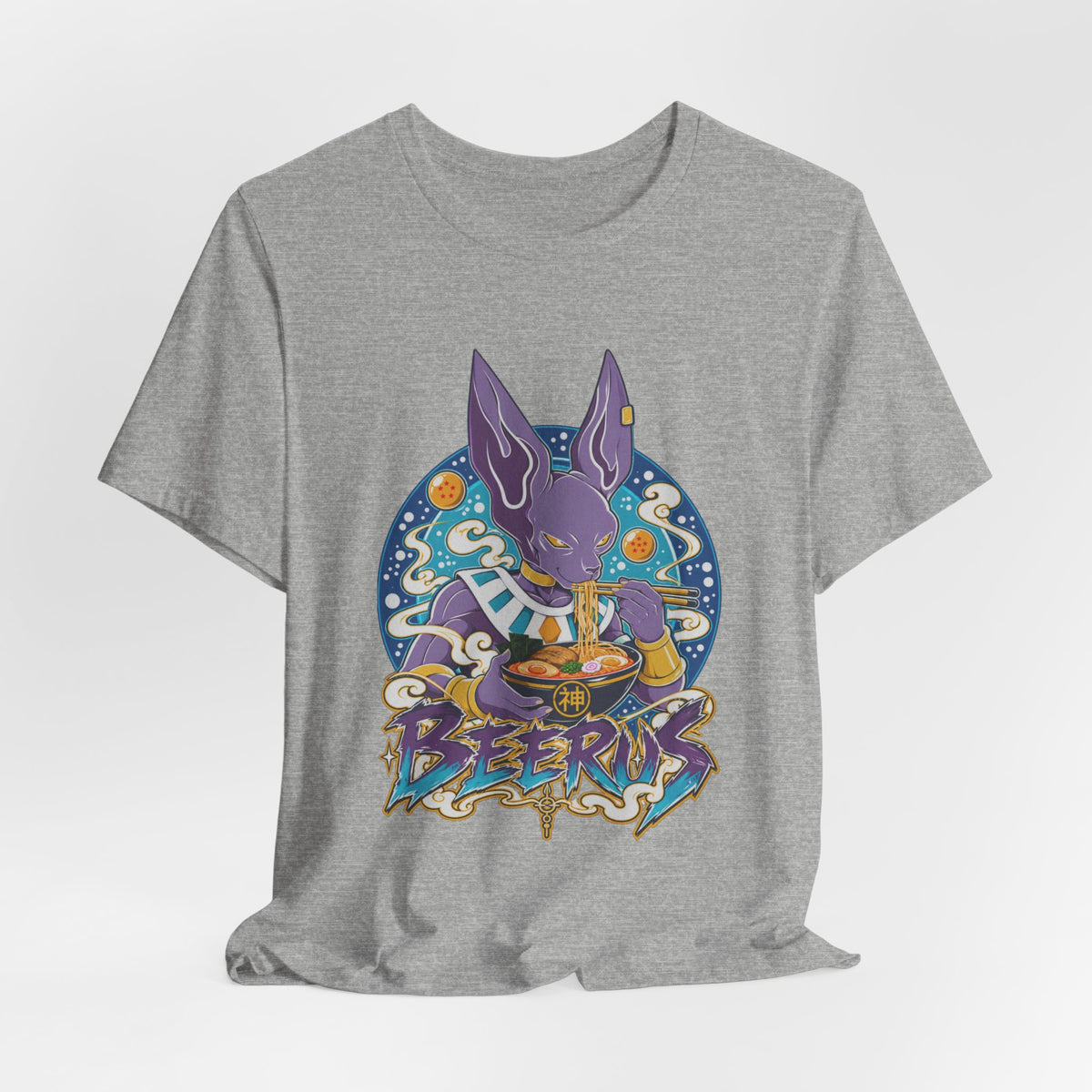 Beerus & Ramen Graphic T-shirt