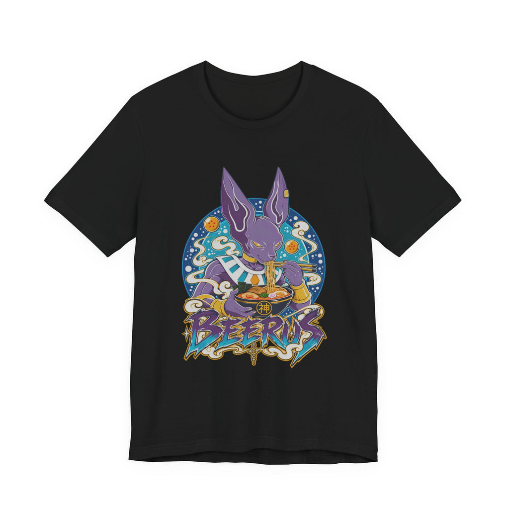Beerus & Ramen Graphic T-shirt
