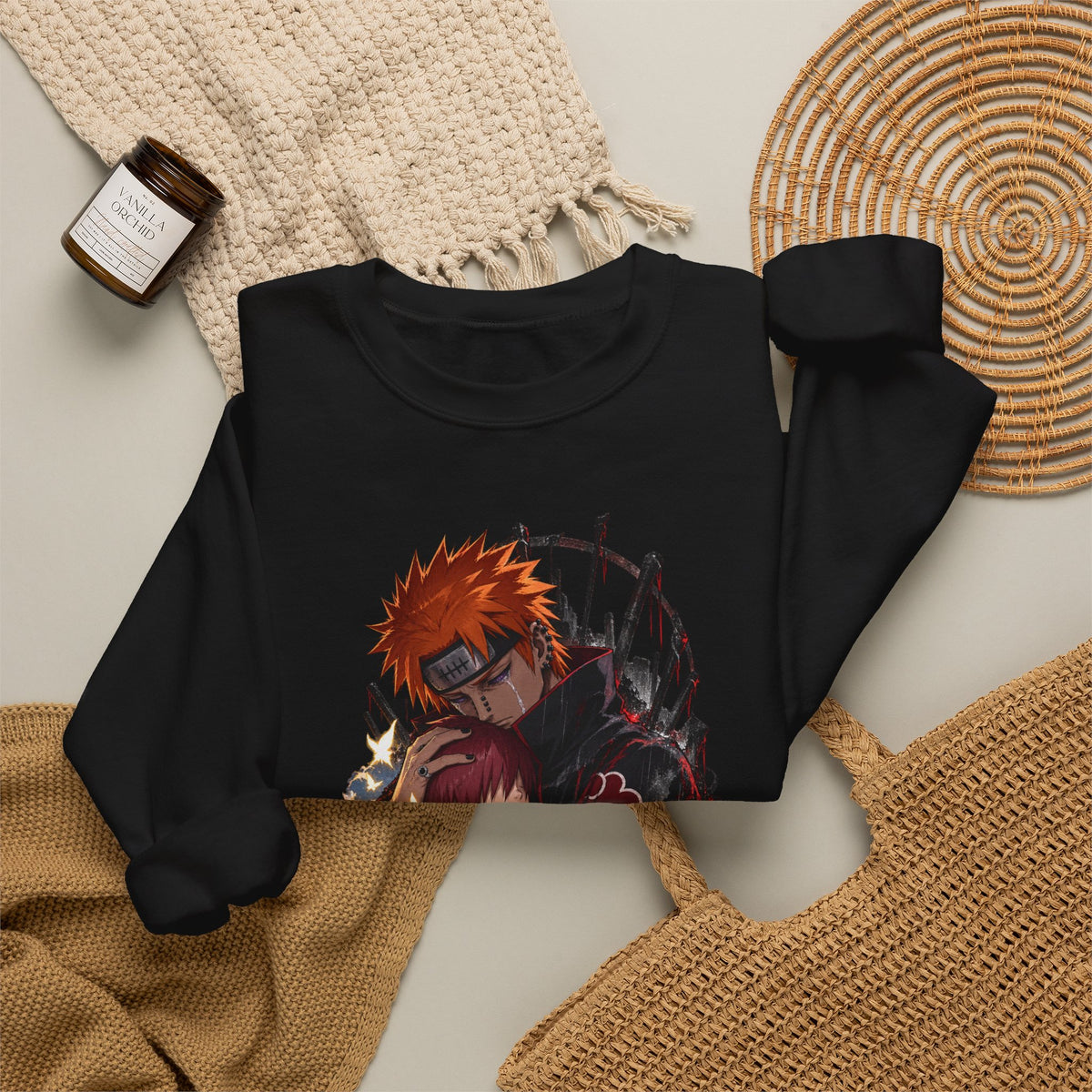 Naruto’s Pain Embrace Sweatshirt— Akatsuki Tribute