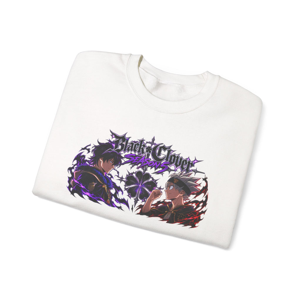Asta & Yuno -Friendship -Season 5- Long Sleeve Tee Crewneck Sweatshirt