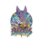 Beerus & Ramen Sticker | Kiss-Cut