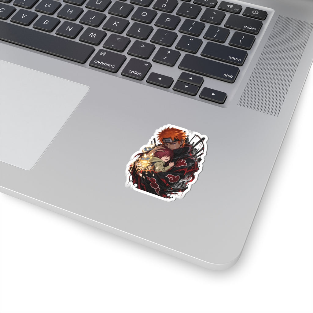 Naruto’s Pain Embrace sticker — Akatsuki Tribute Kiss-Cut Decal