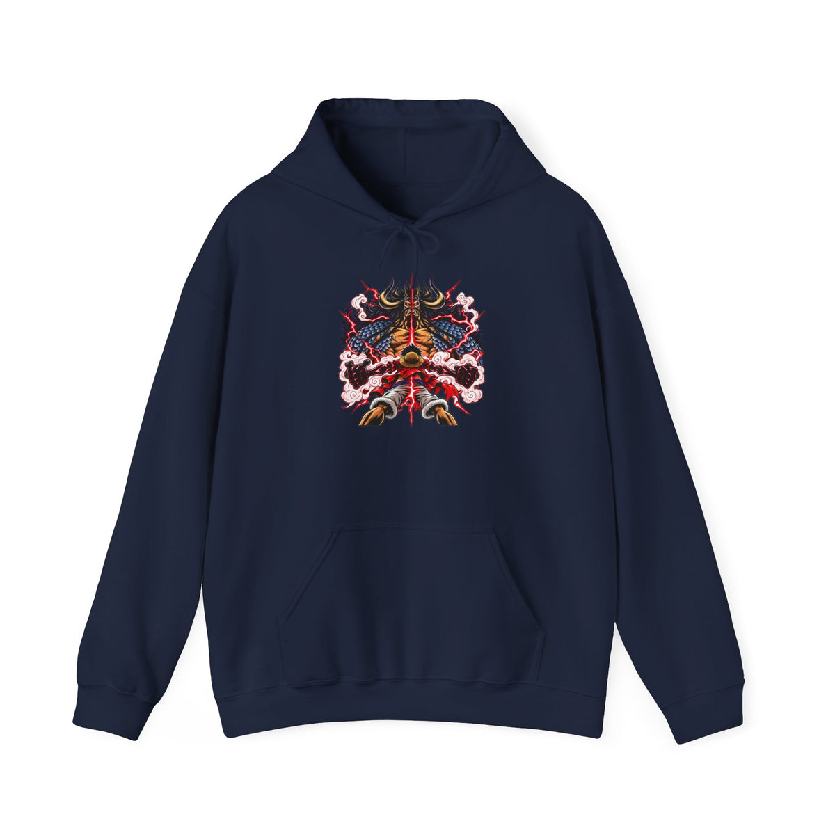 Psychedelic Dragon Mask Hoodie - Vibrant Asian-Inspired Graphic Sweatshirt