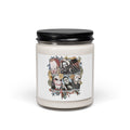 Horror Icons Soy Candle — 9oz Scented Jar (Michael Myers, Jason, Pennywise)