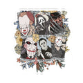 Horror Icons Kiss-Cut Sticker Pack — Pennywise, Ghostface, Freddy, Jigsaw, Michael Myers & Jason