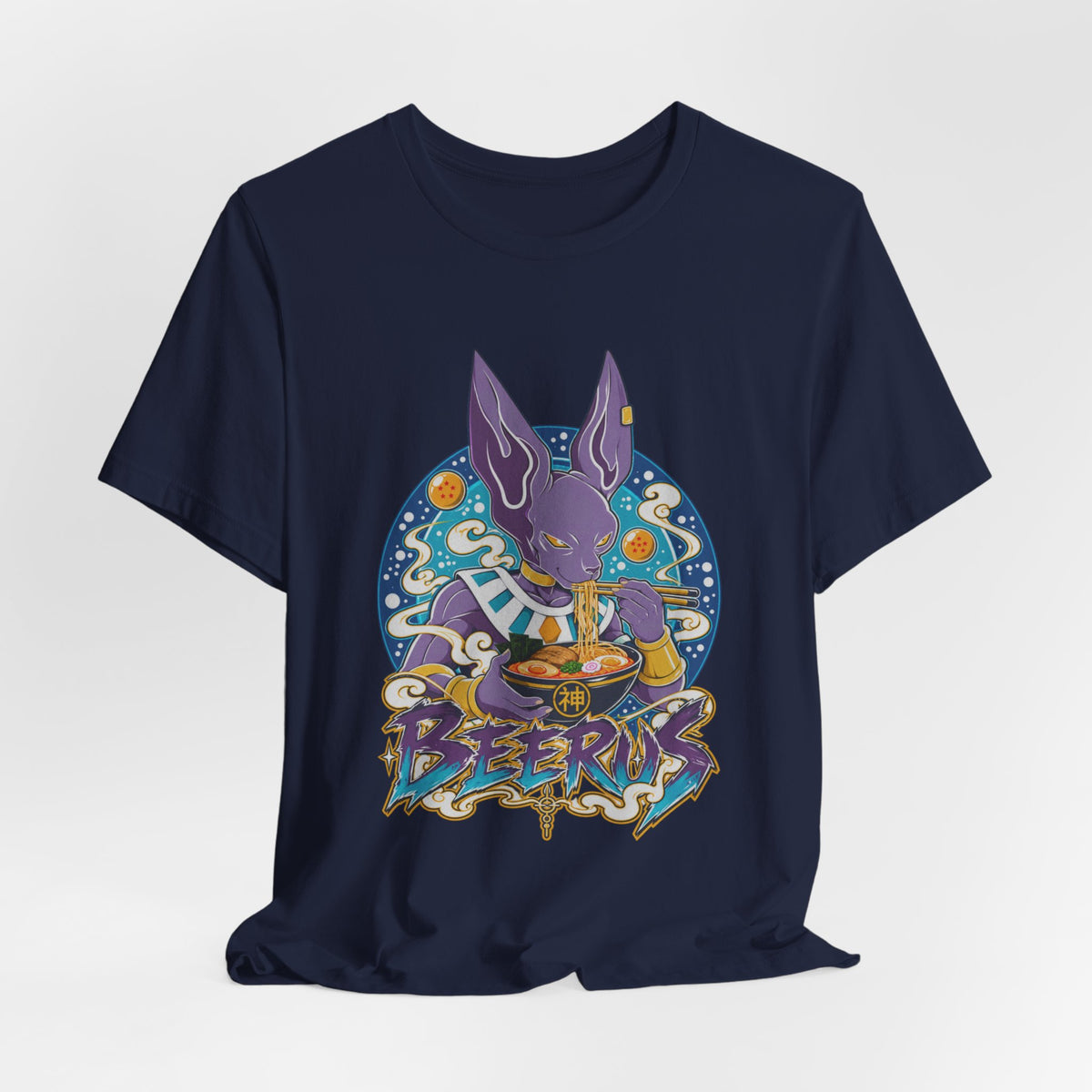 Beerus & Ramen Graphic T-shirt