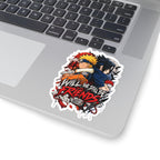 Anime Friendship Sticker — "Will We Still Be Friends" Kiss-Cut Sticker (Naruto-Inspired)