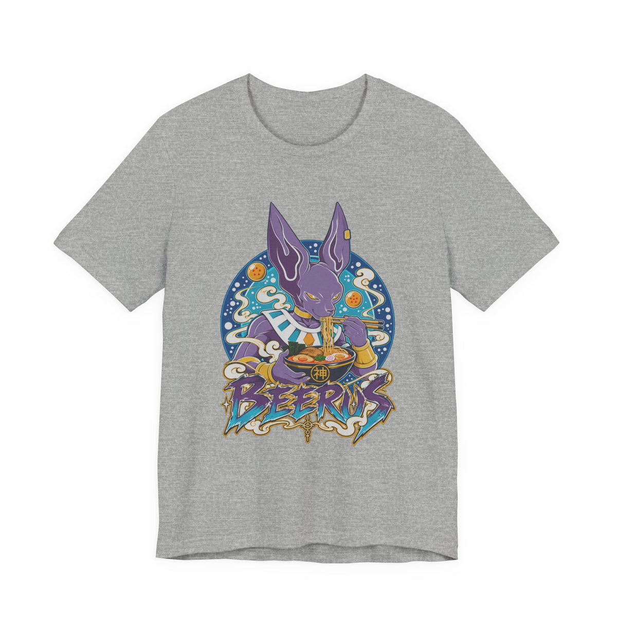 Beerus & Ramen Graphic T-shirt