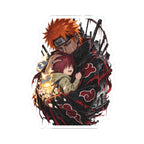 Naruto’s Pain Embrace sticker — Akatsuki Tribute Kiss-Cut Decal