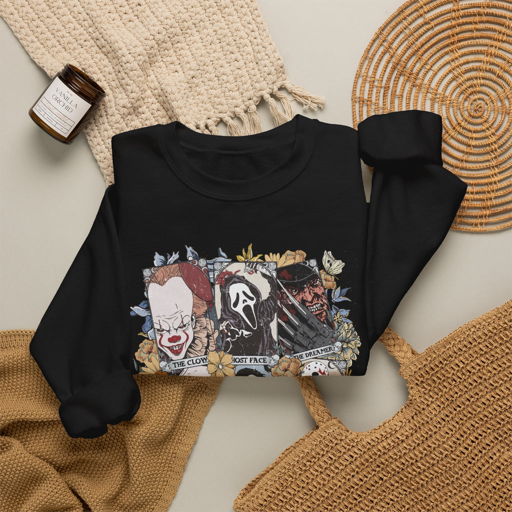 Horror Movie Icons Crewneck Sweatshirt