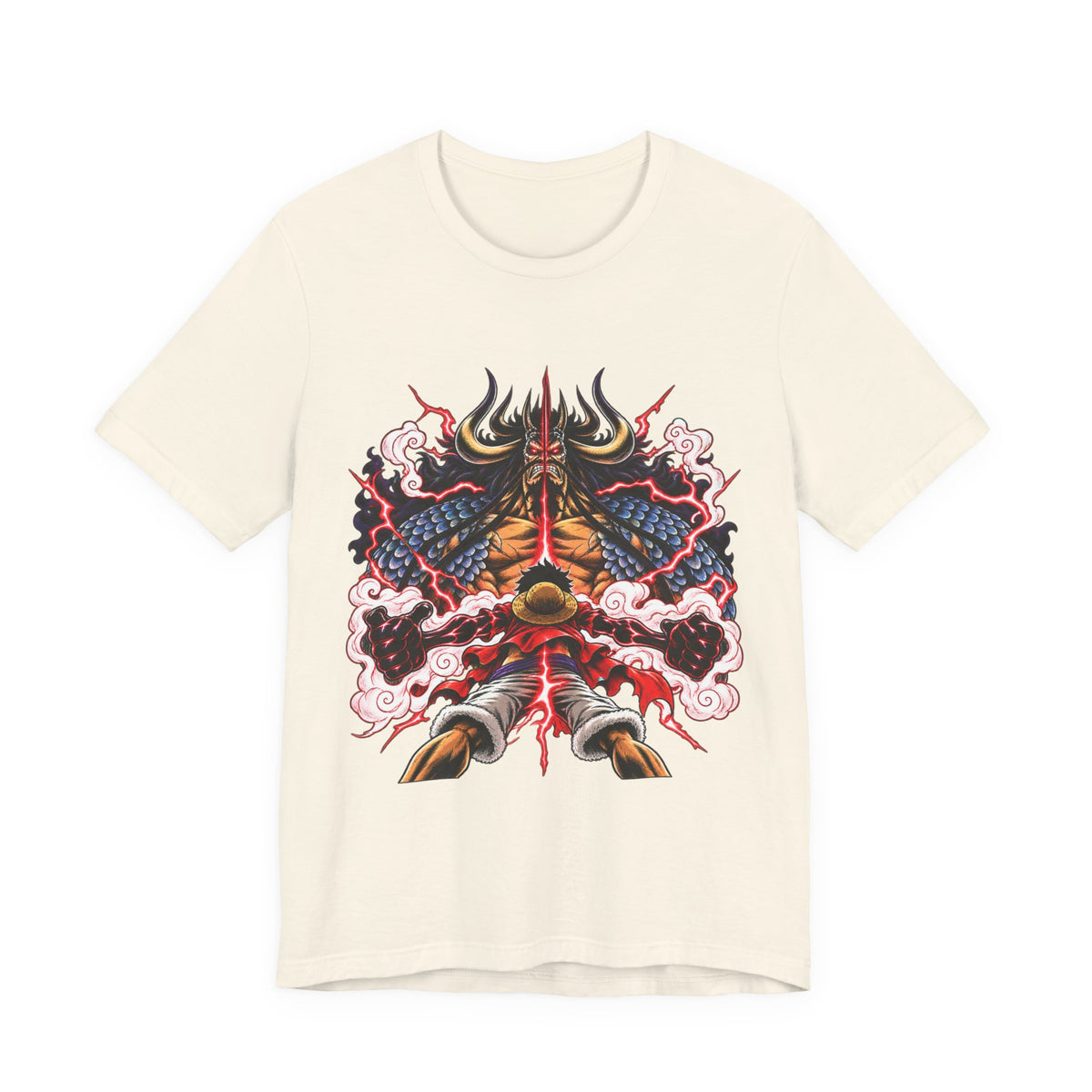 Samurai Demon Mask T‑Shirt — Japanese Oni Warrior Graphic Tee