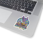 Beerus & Ramen Sticker | Kiss-Cut