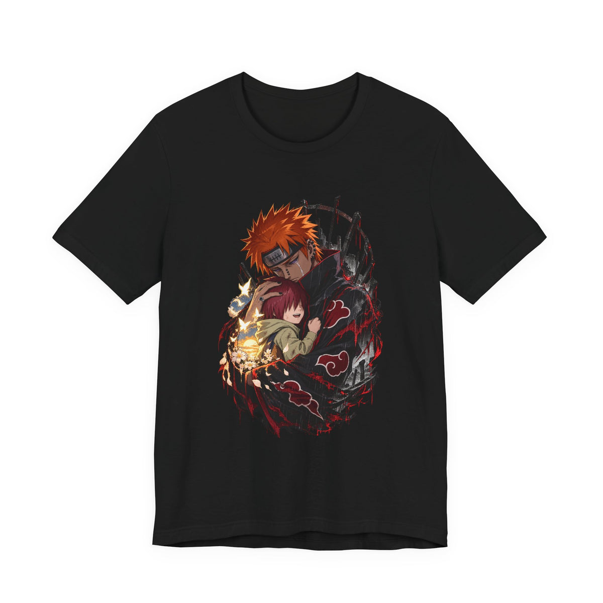 Naruto’s Pain Embrace T-Shirt — Akatsuki Tribute