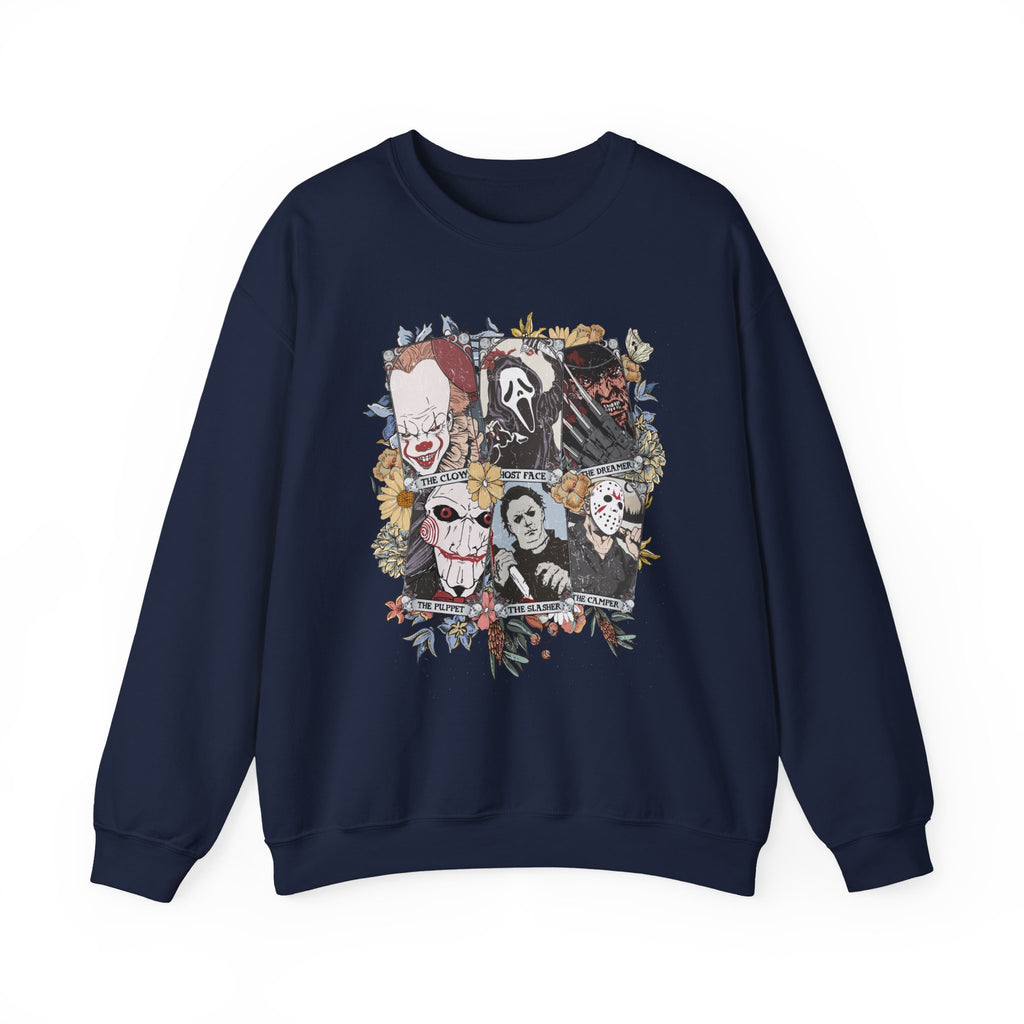 Horror Movie Icons Crewneck Sweatshirt