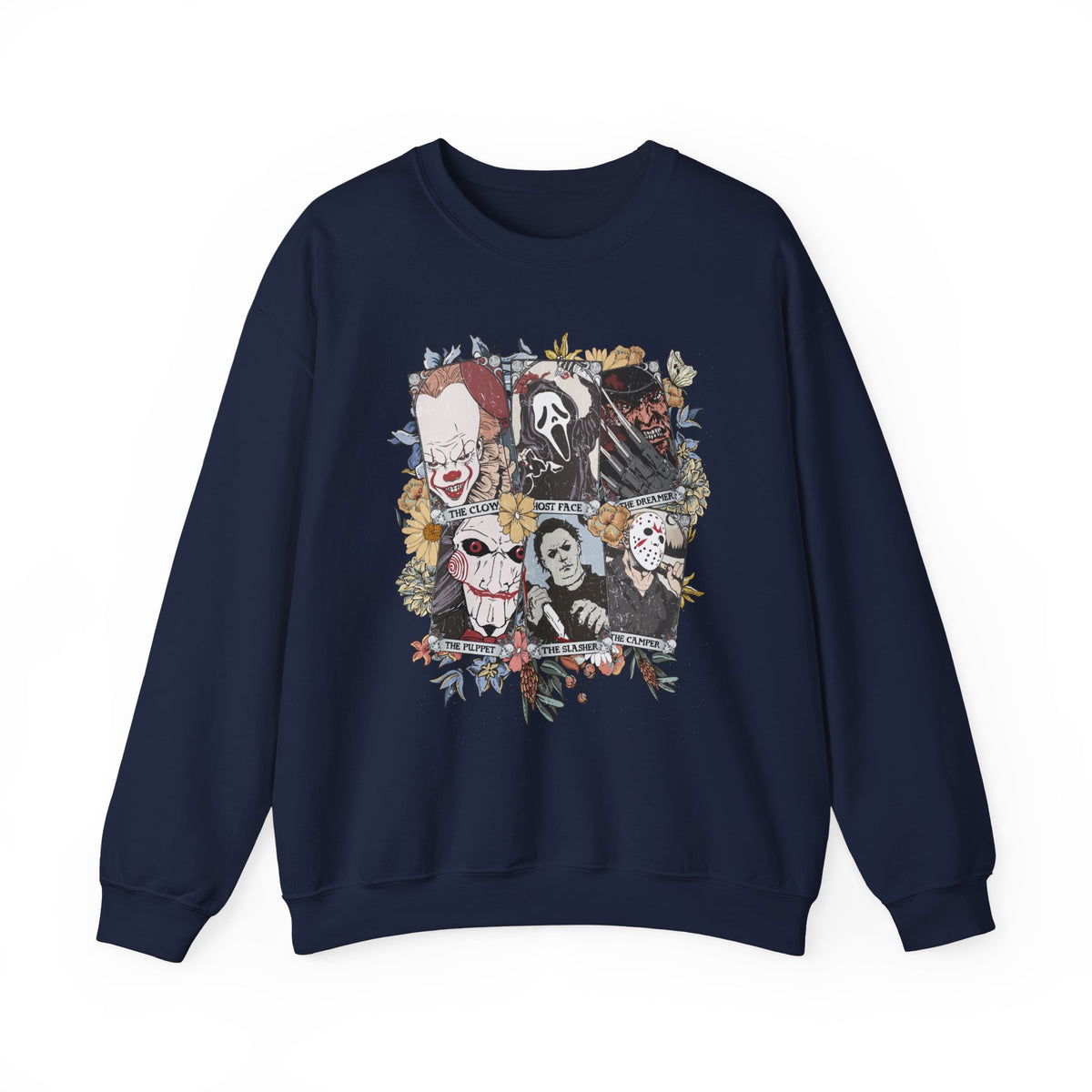 Horror Movie Icons Crewneck Sweatshirt