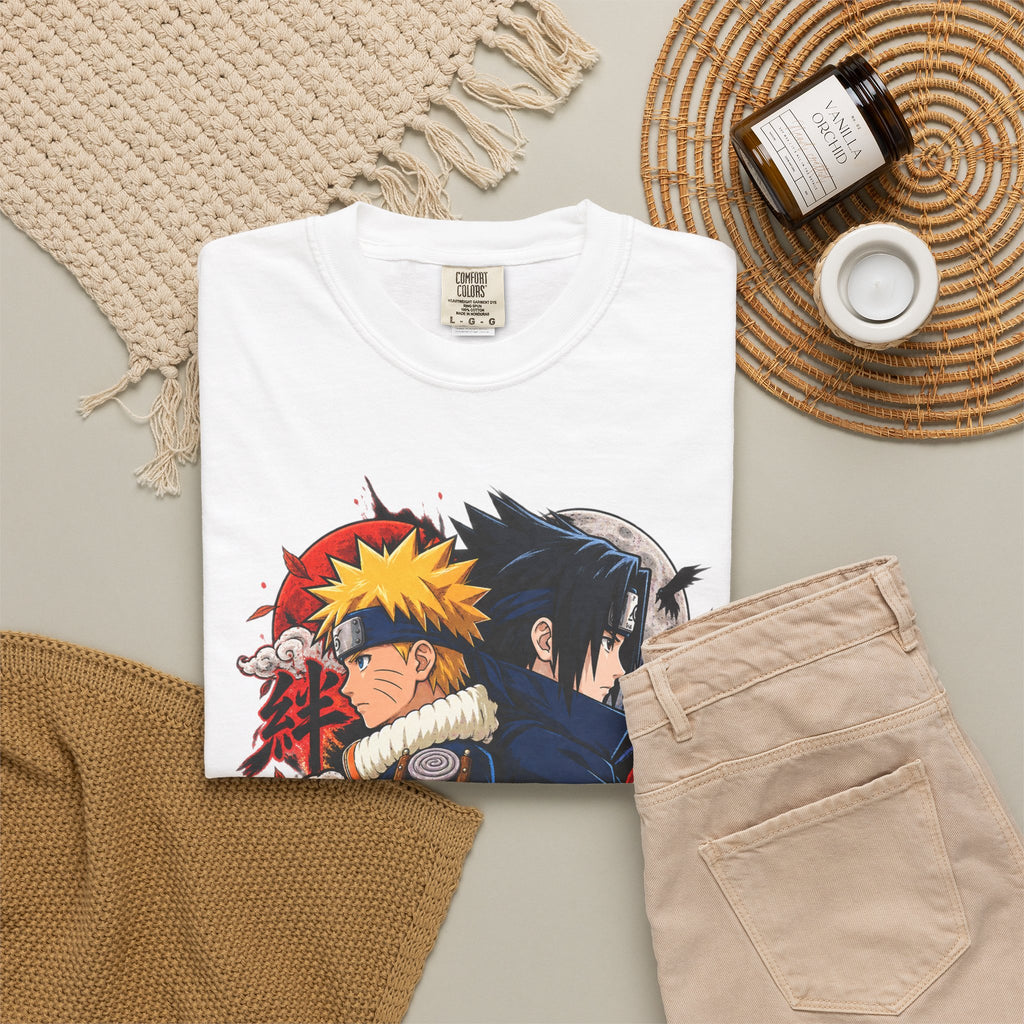 Anime Naruto Sasuke "Will We Still Be Friends" T-Shirt