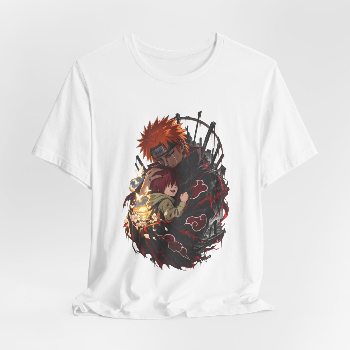 Naruto’s Pain Embrace T-Shirt — Akatsuki Tribute