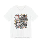 Horror Icons Collage Tee — Vintage Slasher Movie Graphic T-Shirt