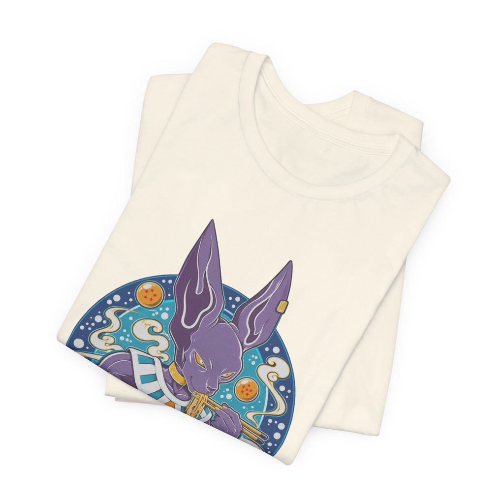 Beerus & Ramen Graphic T-shirt