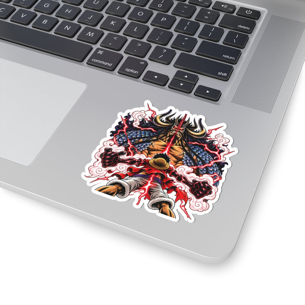 Luff x Kaido | Kiss-Cut sticker